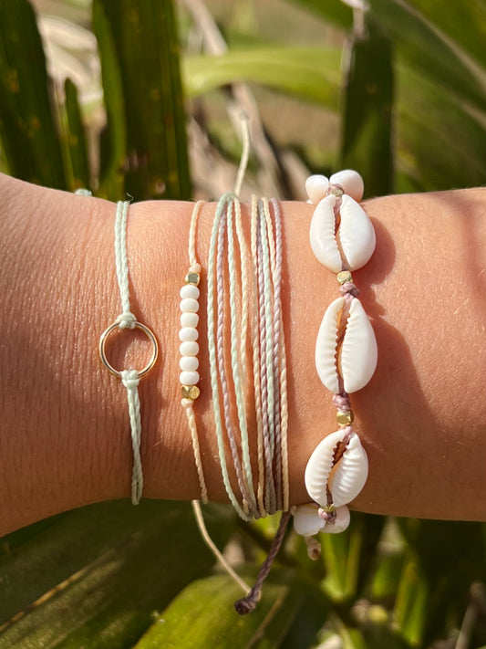 Breezy Palms Bracelet Stack