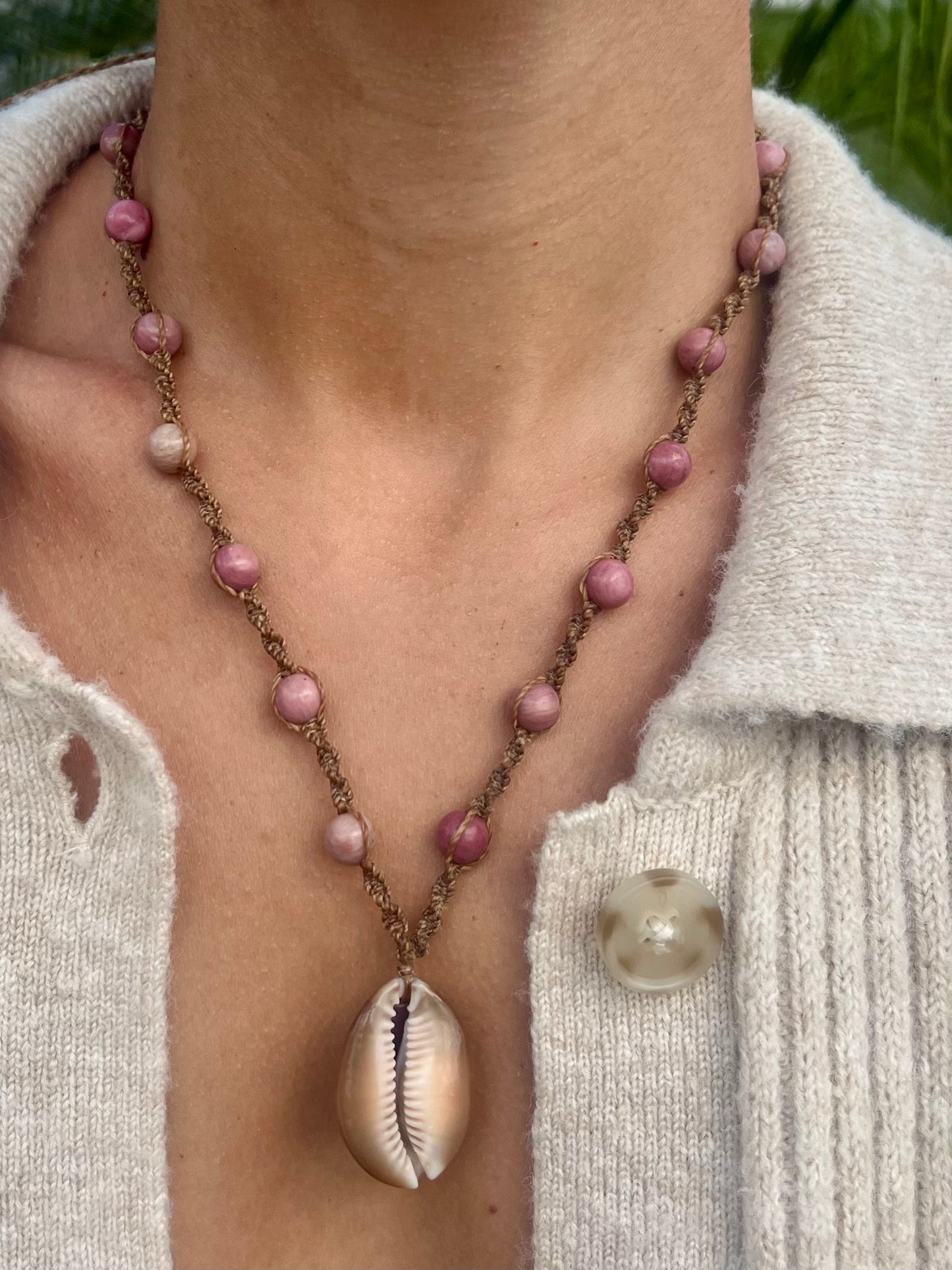 Dahlia Necklace - Pink