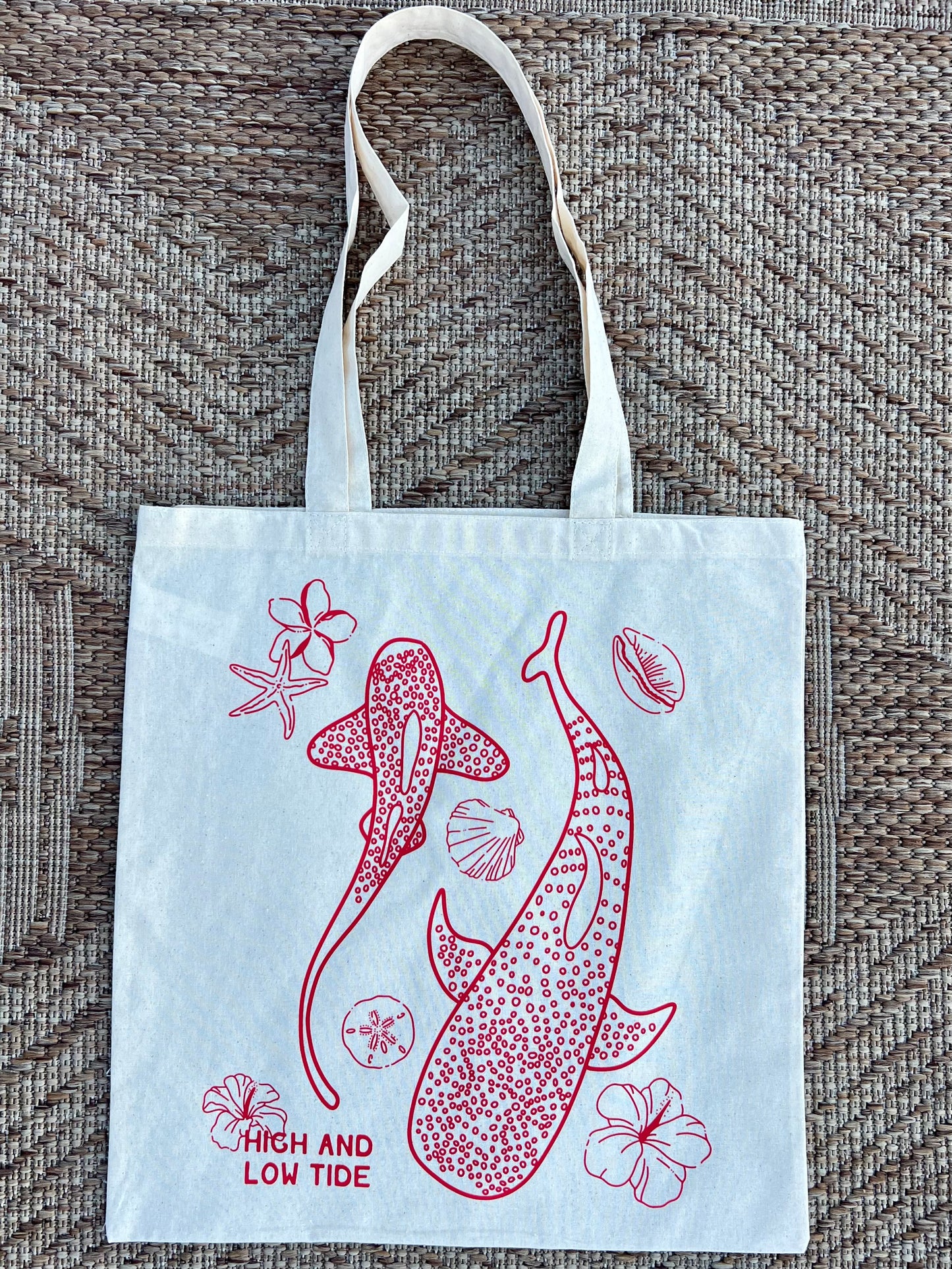 Love Sharks Tote Bag