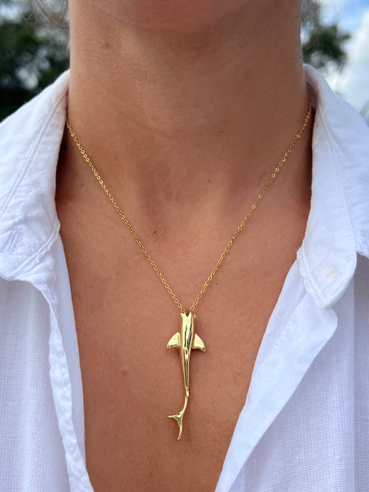 Large Shark Necklace