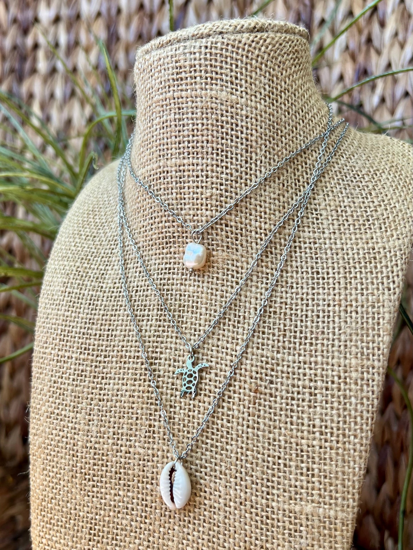 COLLAR BEACHCOMBER - PLATA