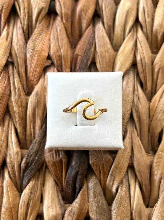 Wave Ring - Gold