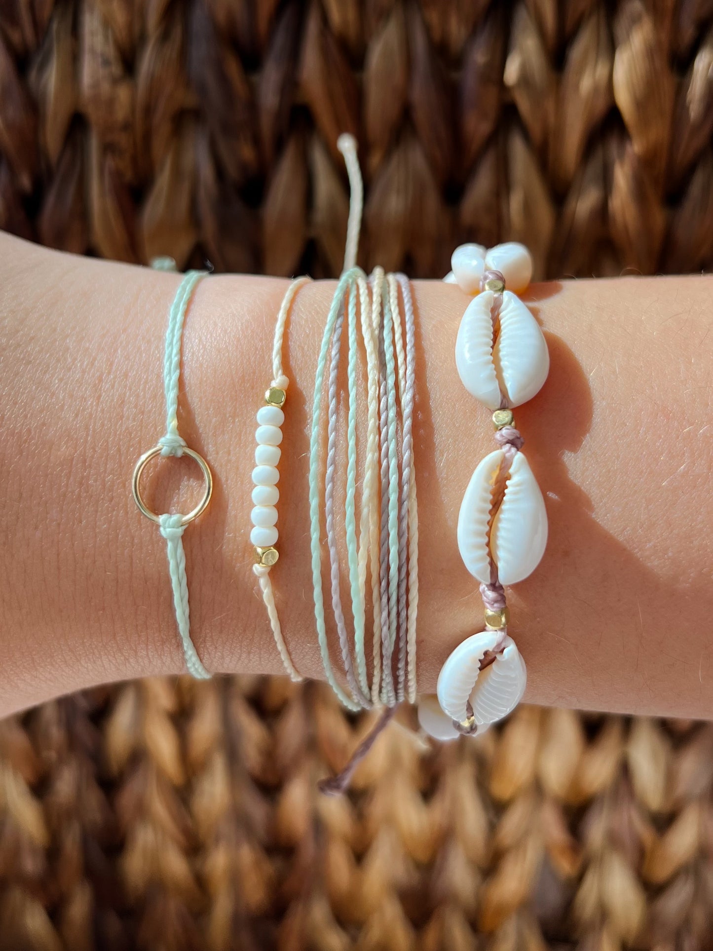Breezy Palms Bracelet Stack