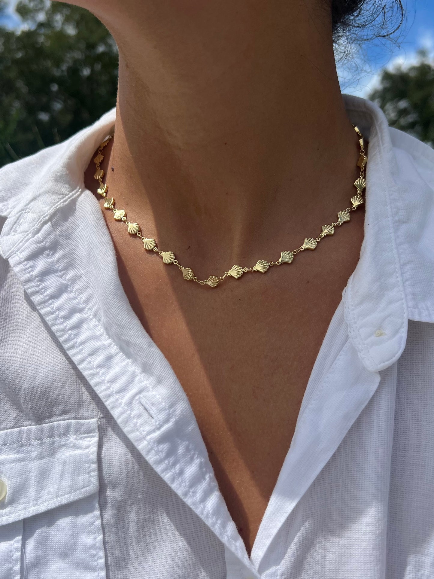 Seashell Stacking Chain