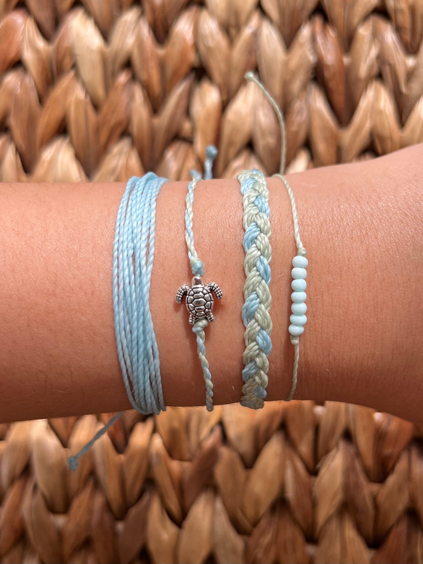 Sea Turtle Bracelet Stack