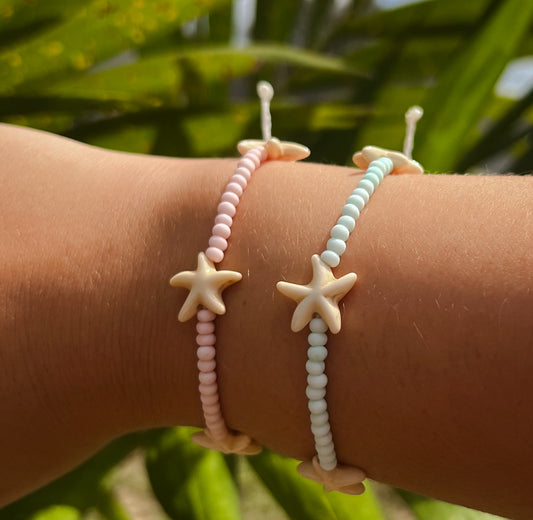 Starfish Bracelet - Blue