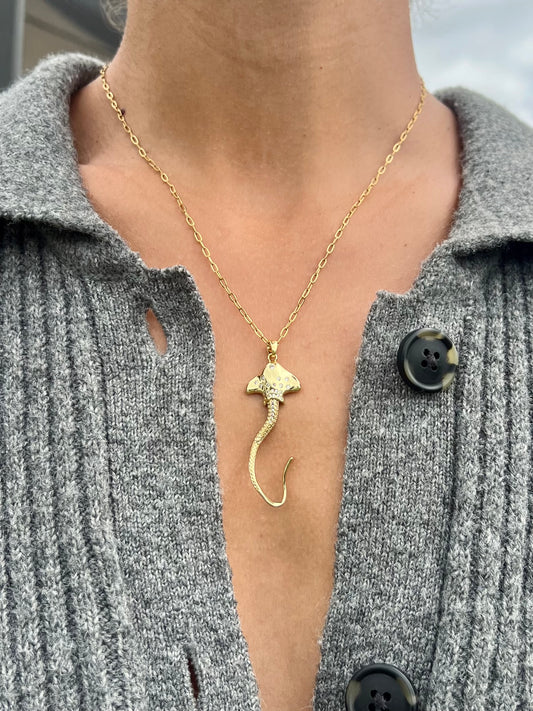 Statement Ray Necklace