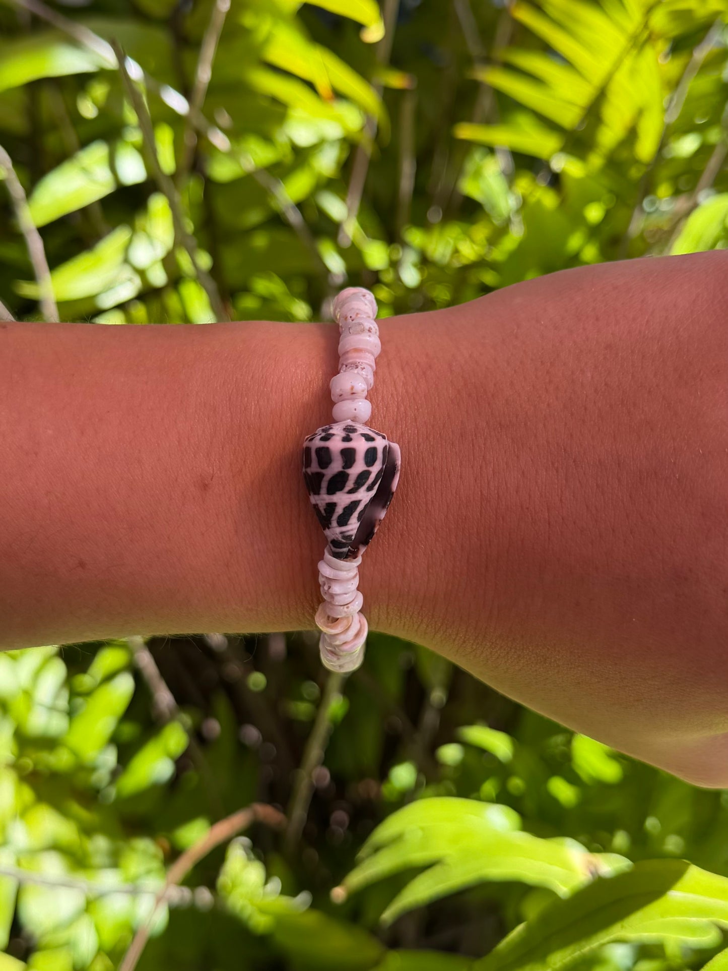 Hebrew Shell Bracelet