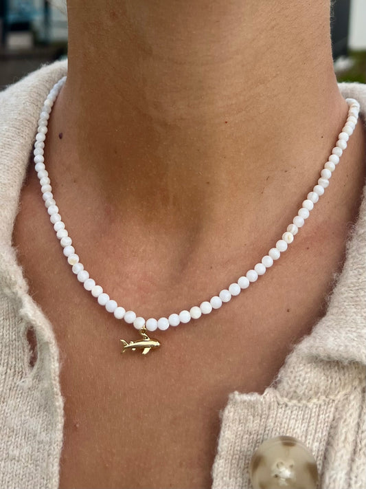 Beaded Shark Necklace