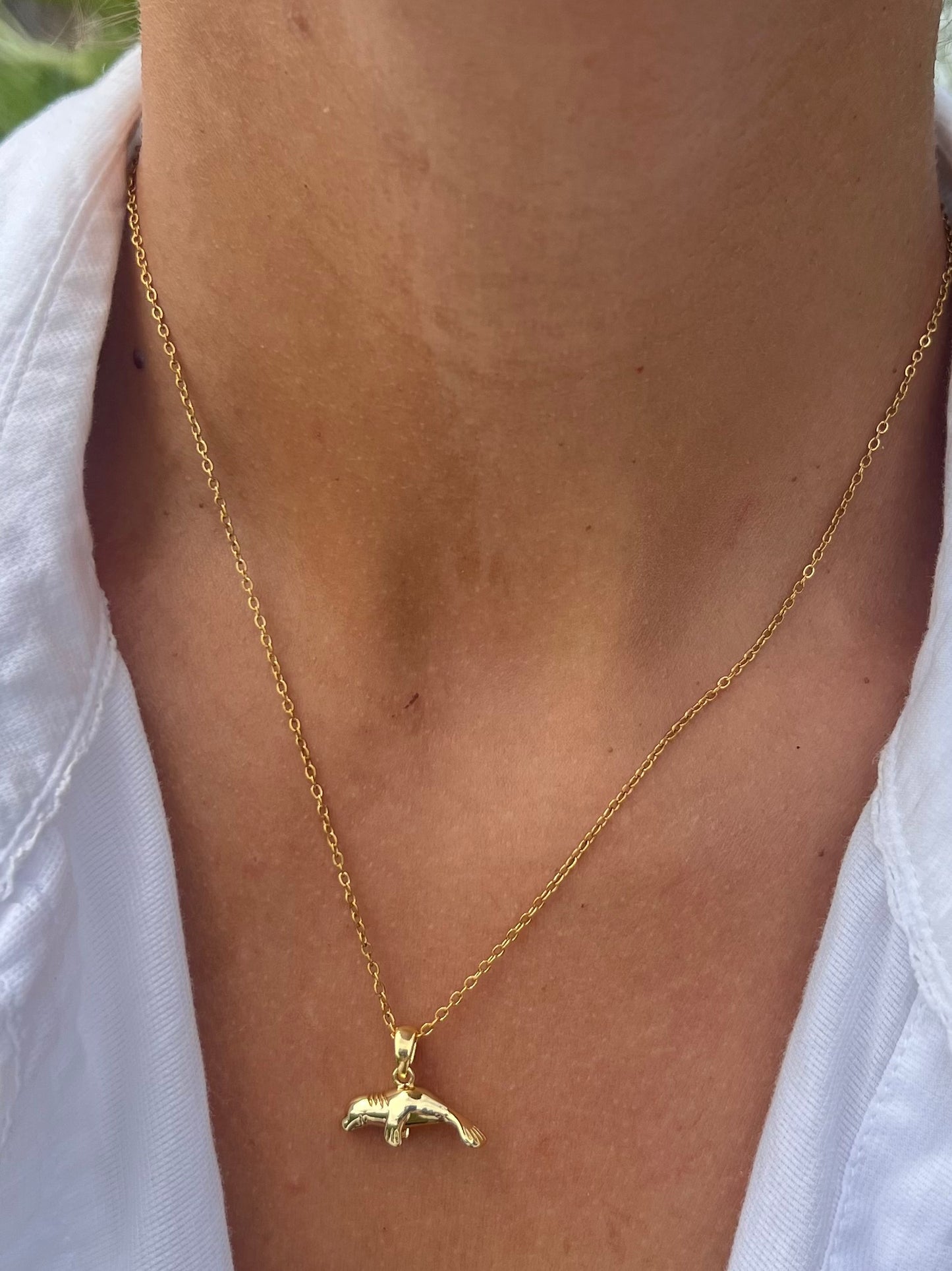 Manatee Necklace