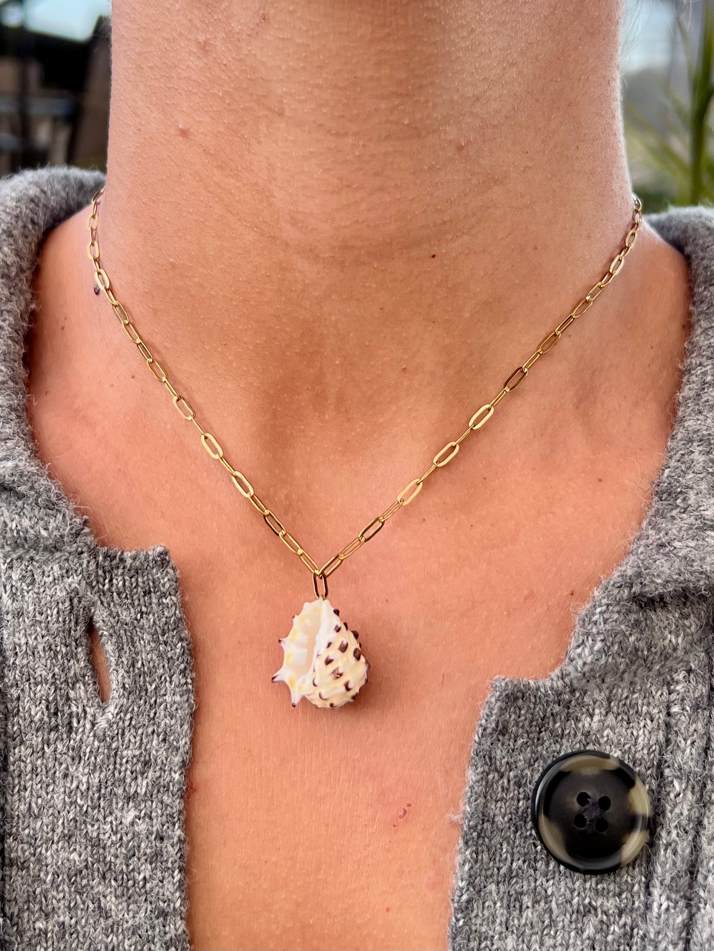 Drupa Paperclip Necklace