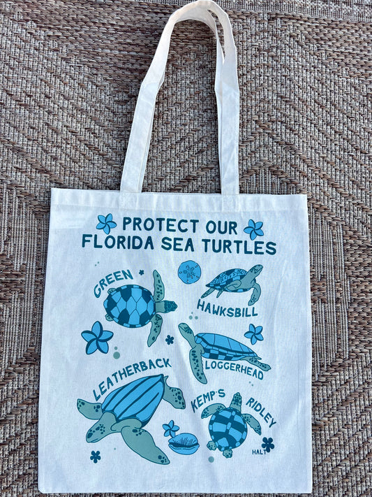 Sea Turtle Tote Bag