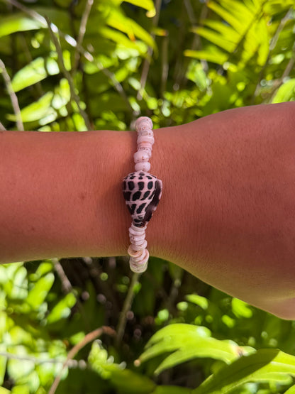 Hebrew Shell Bracelet